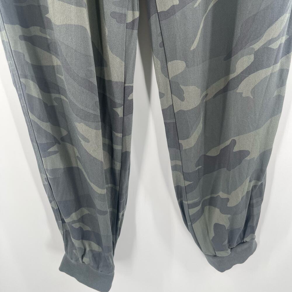 SANCTUARY Jogger Pants Size Small Camo Camouflage Green Elastic Waist Casual - Picture 9 of 13